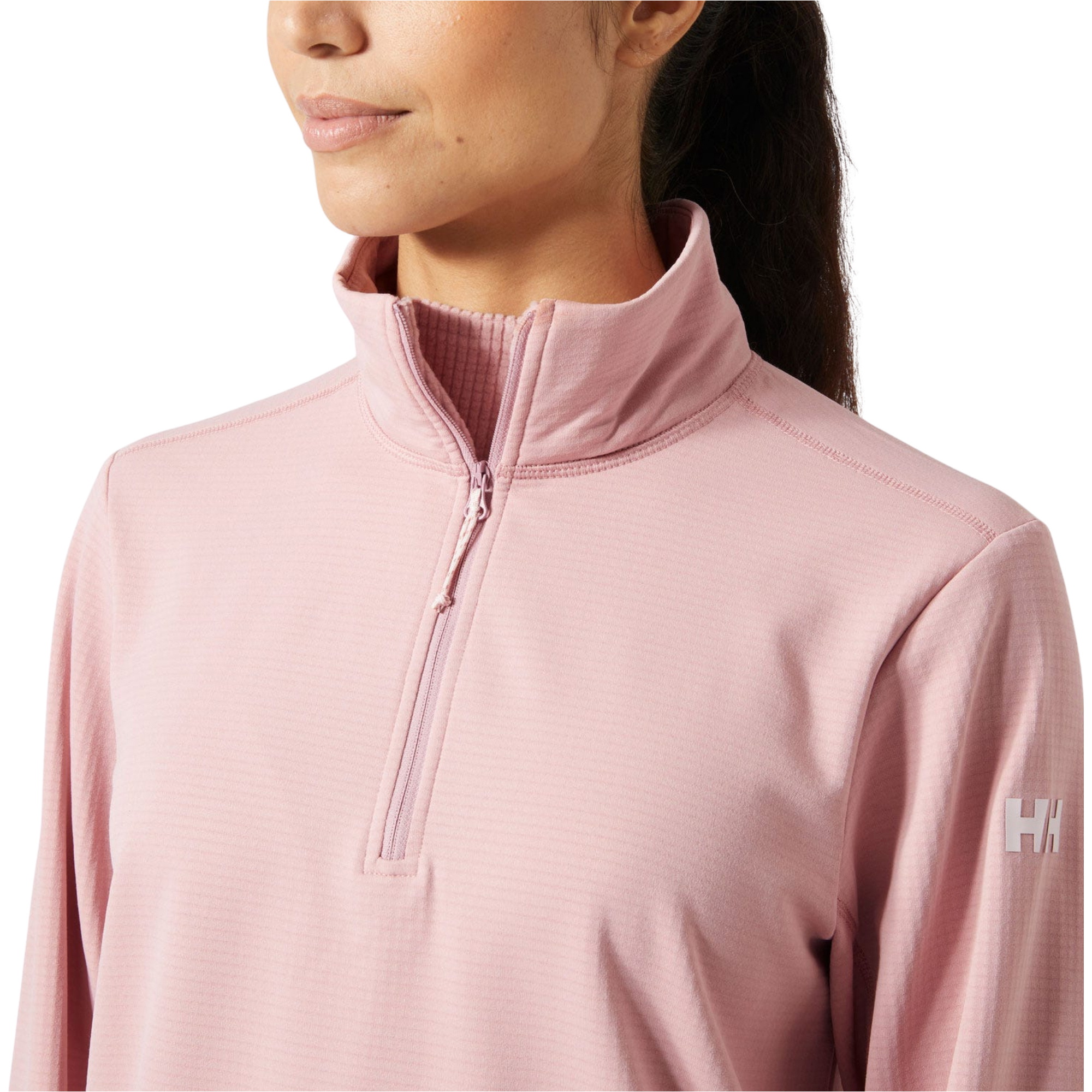 2025 Helly Hansen Mujer Versalite Cinched Fleece 49560 - Pink Salt